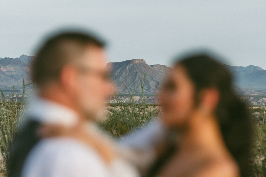 Chisos Mountains in Wedding Photos | Willow House - Terlingua, TX