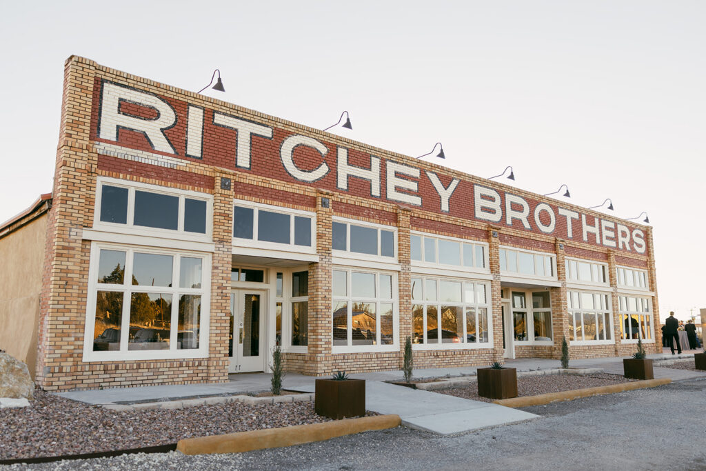 The Ritchey Brothers building owned by the Historic Gage Hotel in Marathon, Texas.